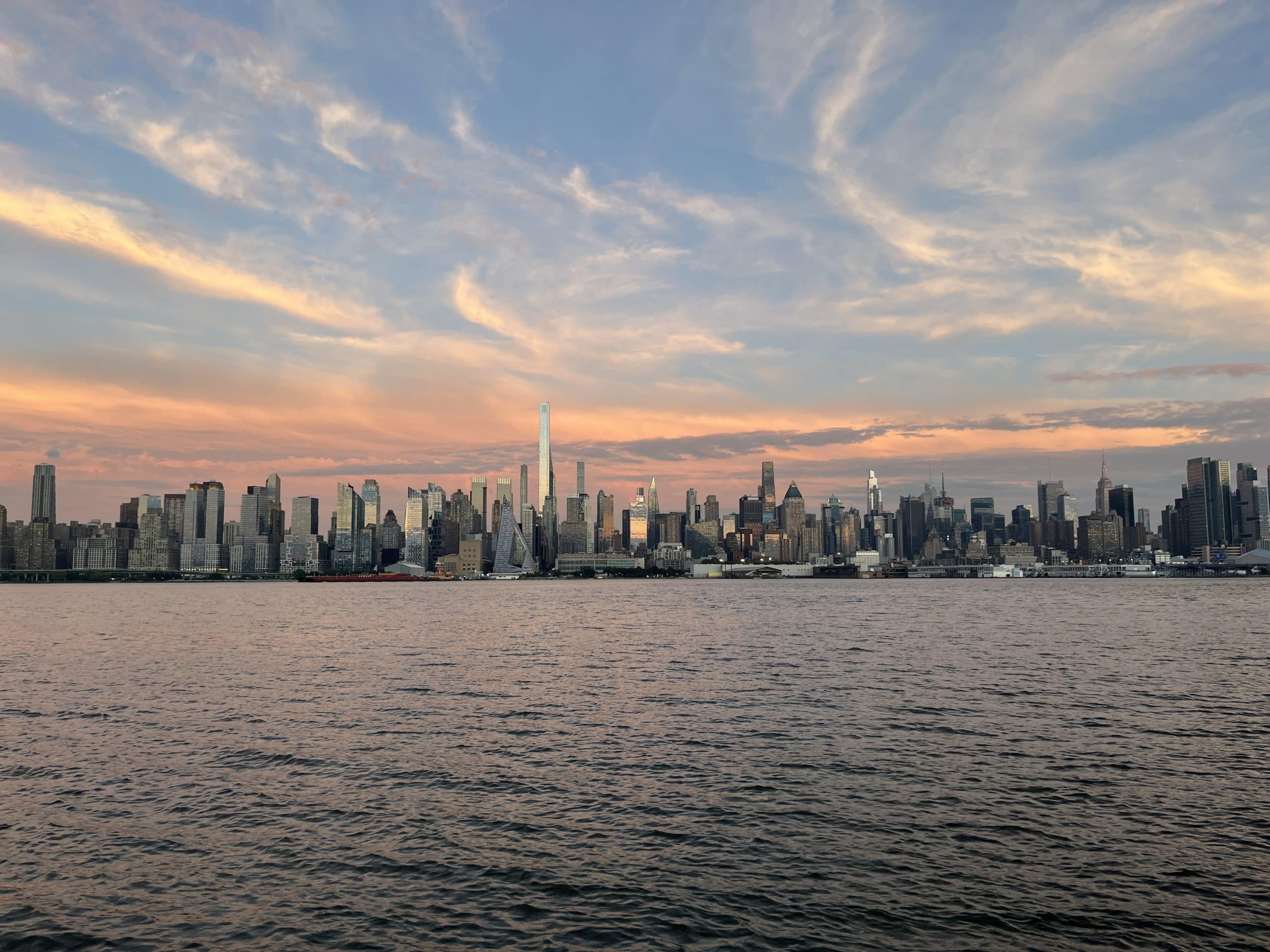 Skyline Manhattan visto dal New Jersey